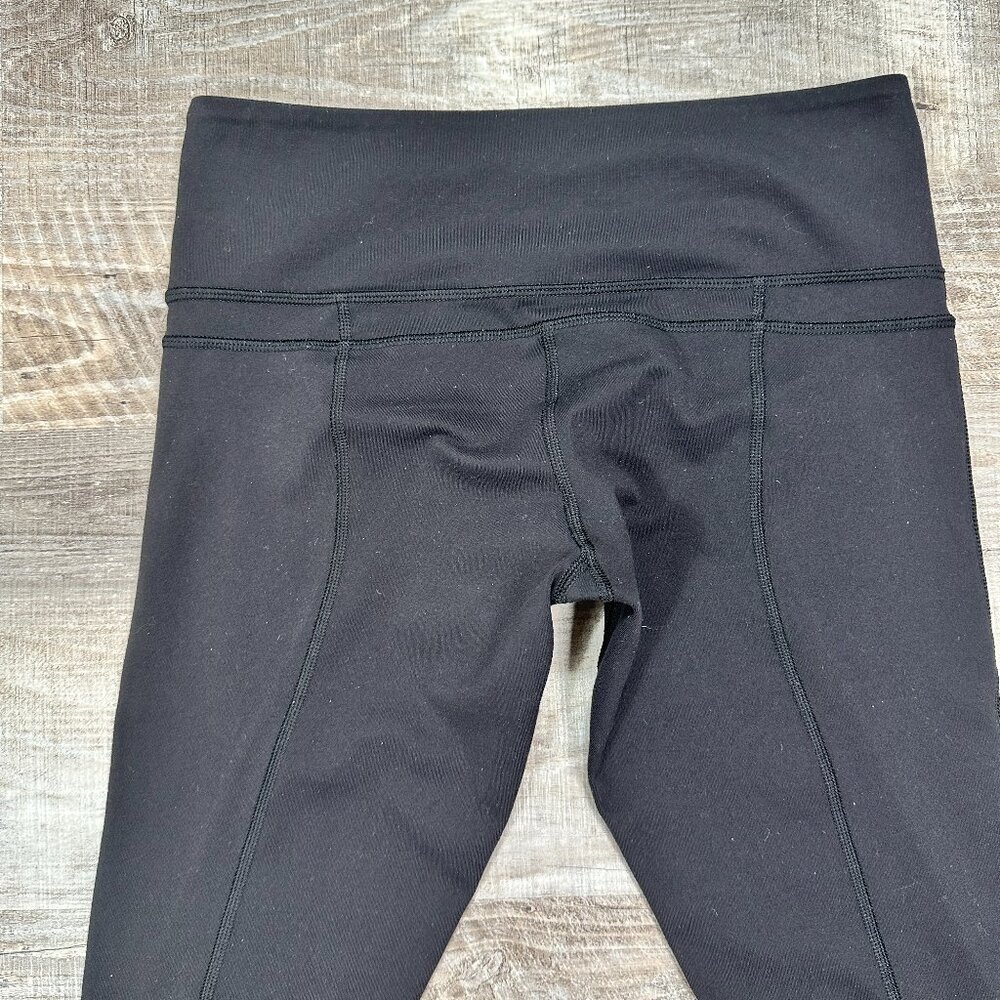 Lululemon Athletica Runday Crop Black Legging Yoga size 6 - Picture 8 of 11